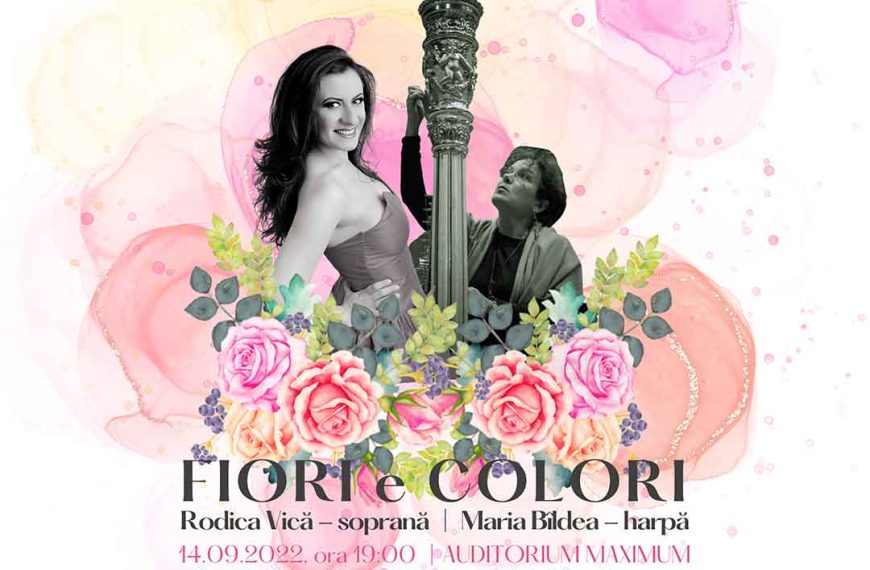 Suflet în culori. Concertul FIORI E COLORI la Auditorium Maximum din Cluj-Napoca