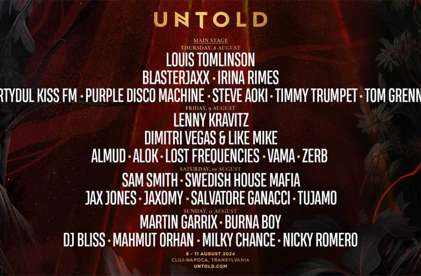 Organizatorii UNTOLD anunță programul pe zile al ediției de anul acesta