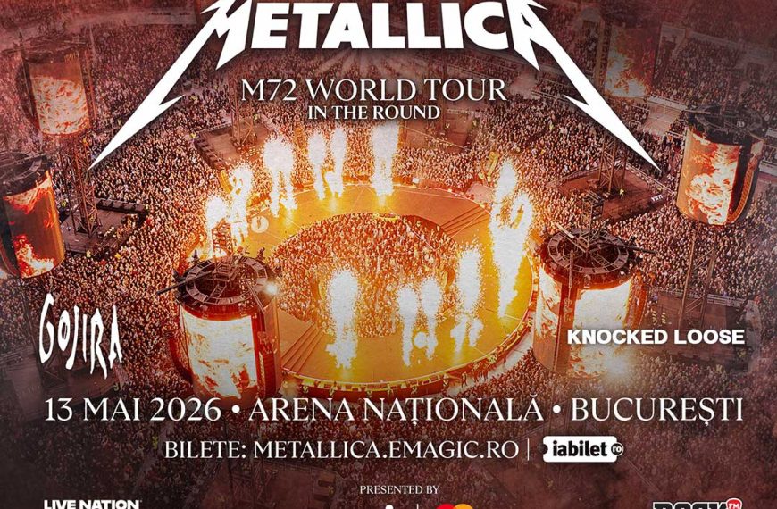 Metallica revine în România: turneul M72 ajunge la București în 2026