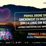 Show de drone în premieră națională - duminică, 5 iulie, la Street FOOD Festival Cluj-Napoca